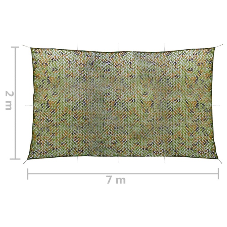 Čaumala VLX Camouflage Net, zaļa