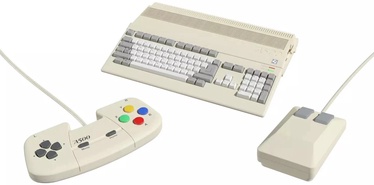 Spēļu konsole RetroGames The A500 Mini, HDMI / 3 x USB / 1 x USB-C