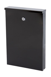 Почтовый ящик Haushalt PD955, черный, 24 см x 5.5 см x 35.5 см