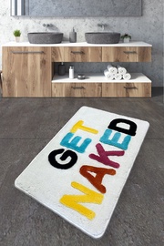 Vannas istabas paklājs Foutastic Get Naked 359CHL2612, bēša, 70 cm x 120 cm