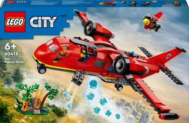 Конструктор LEGO® City Пожарно-спасательный самолет 60413