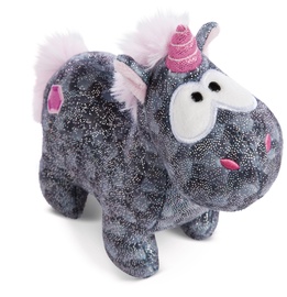 Mīkstā rotaļlieta NICI Unicorn Diamond Dust, pelēka, 13 cm