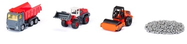 Transporta rotaļlietu komplekts Siku Road Work Vehicles Gift Set 6329, daudzkrāsaina