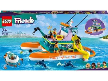 Конструктор LEGO® Friends Sea Rescue Boat 41734, 717 шт.