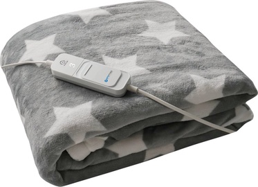 Šildanti antklodė Oromed Oro-Blanket Star, balta/pilka, 130 cm x 180 cm