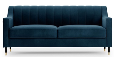 3-vietīgs dīvāns Homede Pepper, tumši zila, 170 x 82 cm x 78 cm