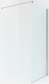 Dušo sienelė Brasta Glass Akcija 1, 80 cm x 190 cm, skaidri/chromo