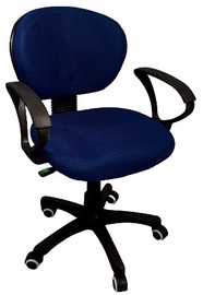 Офисный стул MN C16 3, 48 x 48 x 70 см, синий/черный