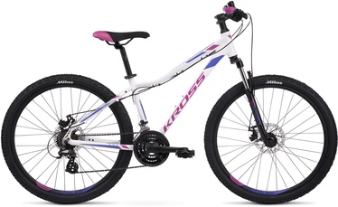 Велосипед Kross Lea 3.0, женские, белый/фиолетовый, 27.5″ (поврежденная упаковка)