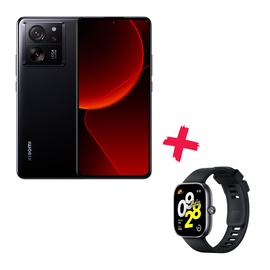 Мобильный телефон Xiaomi 13T, черный, 8GB/256GB + Умные часы Xiaomi Redmi Watch 4, черный