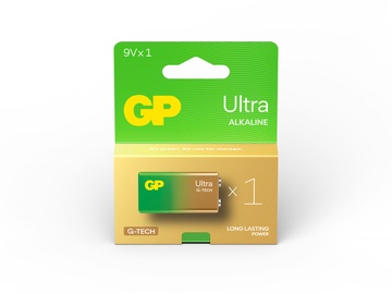 Baterijas GP GPPVA9VAU143, 6LR61, 9 V