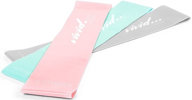 Наборы Gymstick Vivid Line Mini Band Set, 250 мм x 50 мм, 3 шт.