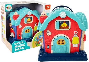 Interaktyvus žaislas Lean Toys My First Music Barn LT8476, 18 cm, anglų