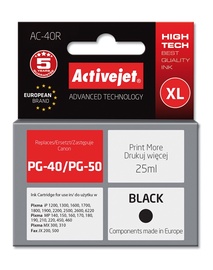Printera kasetne ActiveJet Canon PG-40, melna