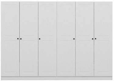 Гардероб Kalune Design Kale 4011, белый, 52 см x 270 см x 190 см