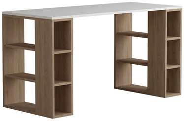 Galds Kalune Design Colmar 855DTE3823, balta/ozola