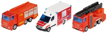 Komplekts Siku Emergency Cars S6326, daudzkrāsains