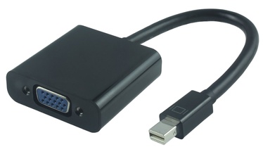 Adapteris MicroConnect Mini DisplayPort, VGA, juoda