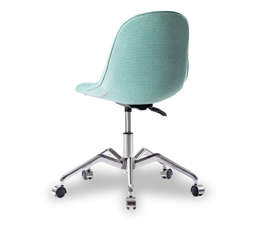 Офисный стул Kalune Design Modern, 66 x 66 x 95 см, бирюзовый