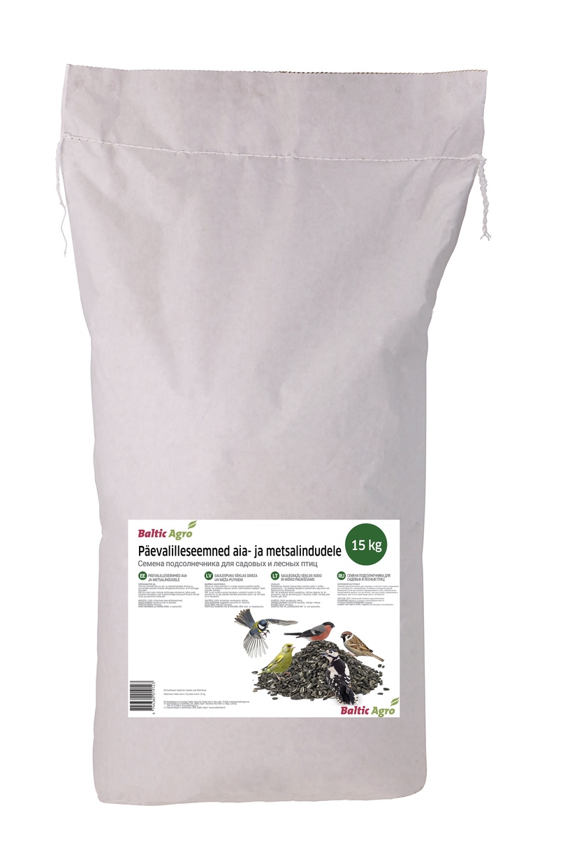 Корм для птиц Baltic Agro, для диких птиц, 15 кг