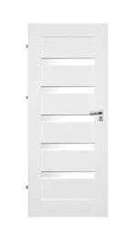 Полотно межкомнатной двери Domoletti PARIS, левосторонняя, белый, 203.5 x 64.4 x 4 см