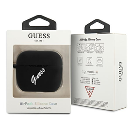 Austiņu maciņš Guess AirPods Pro, balta/melna