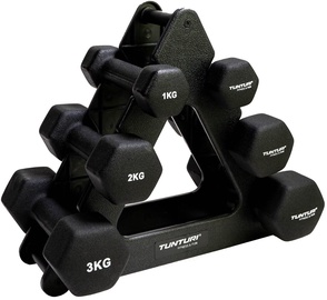 Svorių rinkinys Tunturi Dumbbell Set, 12.3 kg