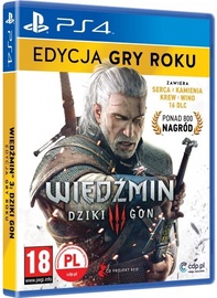 PlayStation 4 (PS4) mäng Cenega Wiedzmin 3 Dziki Gon Edycja PL
