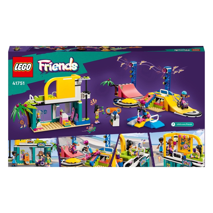 Konstruktors LEGO® Friends Skeitparks 41751, 431 gab.