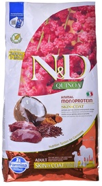 Сухой корм для собак Farmina N&D Quinoa Skin & Coat Animal Monoprotein, мясо оленя, 7 кг