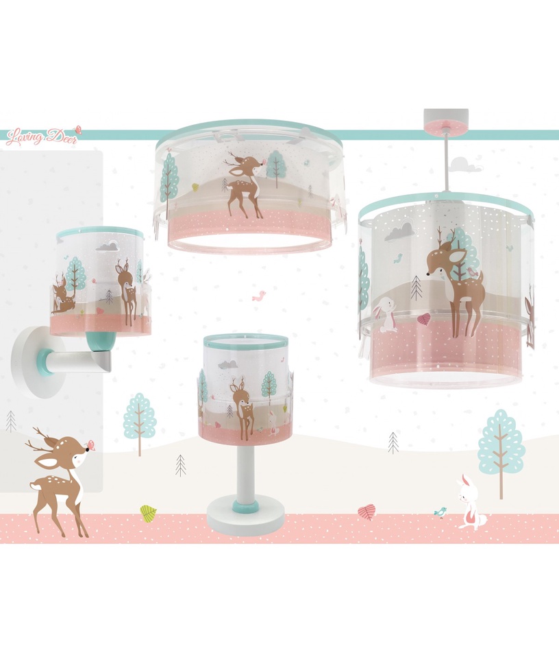 Lampa sienas Dalber Loving Deer 61279, 15 W, E27