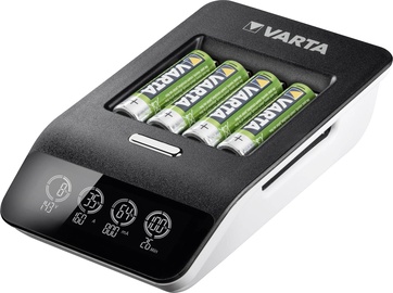 Bateriju lādētājs Varta LCD Ultra Fast Charger + 4 x AA 2100 mAh
