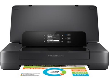 Струйный принтер HP Officejet 200, цветной