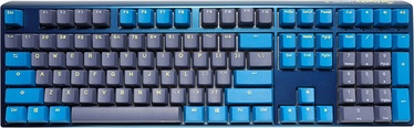 Klaviatūra Ducky One 3 DayBreak One 3 DayBreak Cherry MX SPEED RGB Silver Anglų (US), mėlyna