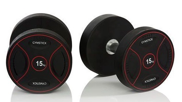 Hantel Gymstick Pro PU Dumbbells, 25 kg