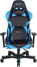 Spēļu krēsls Clutchchairz Crank CKC11BBL, 52 x 56.5 x 37 - 45 cm, zila/melna