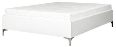 Кровать Bodzio Panama PA160-BM-BI, 160 x 200 cm, белый, с решеткой