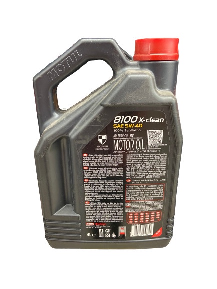 Motoreļļa Motul X-Clean 5W - 40, sintētiskais, 4 l