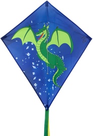 Tuulelohe Dragon Fly Diamond Kite 51WD, 70 cm x 60 cm, sinine/roheline