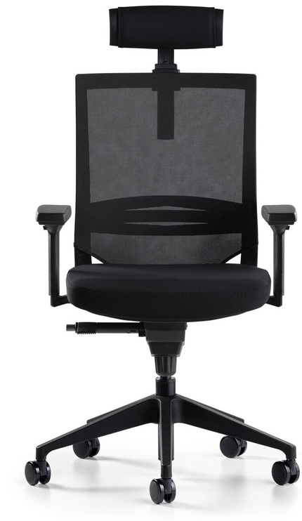 Офисный стул Kalune Design CZY-CHR-A001440, 62 x 64 x 108.5 см, черный