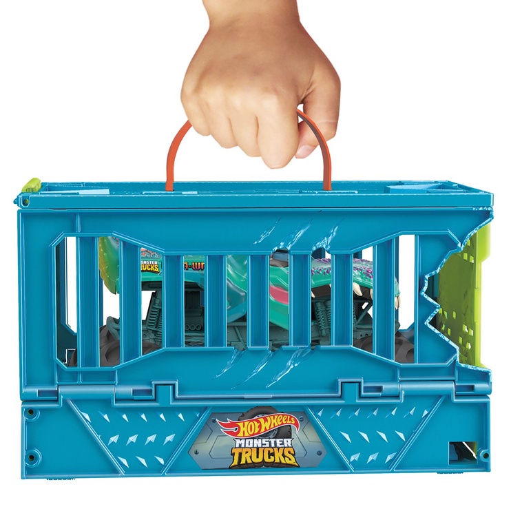 Komplekts Mattel Hot Wheels Monster Trucks Mega-Wrex Crash Cage HNC29