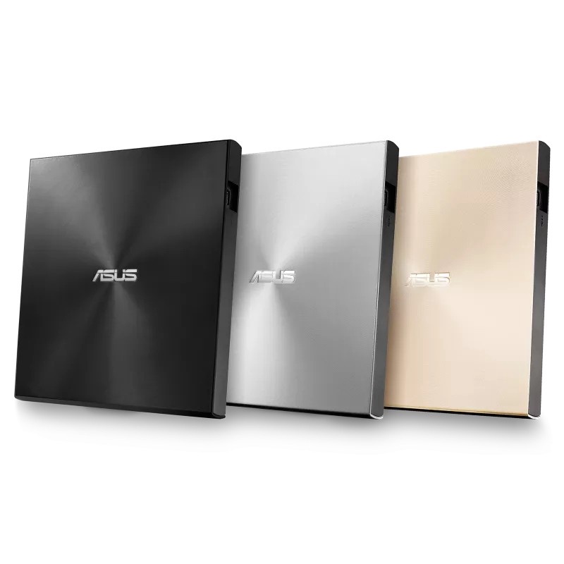 Ārējais optiskais diskdzinis Asus ZenDrive U8M, 235 g, melna