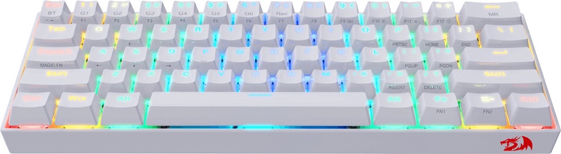 Клавиатура Redragon Draconic K530 Outemu Brown EN, белый, беспроводная