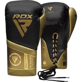 Boksa cimdi RDX Mark Pro Fight Tri Korta 1, zelta, 8 oz