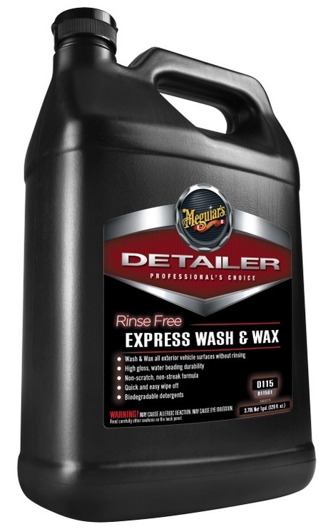 Tīrīšanas līdzeklis Meguiars Express Wash & Wax, 3.78 l