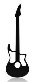 Dekoratsioon Wallity Guitar, 60 tk