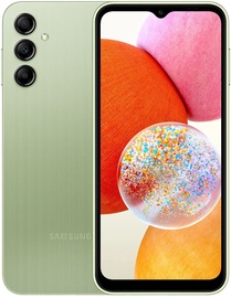 Мобильный телефон Samsung Galaxy A14, 4GB/128GB, зеленый (товар с дефектом/недостатком)/02