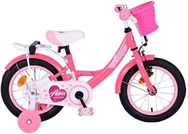 Vaikiškas dviratis, miesto Volare Ashley, raudonas/rožinis, 14"