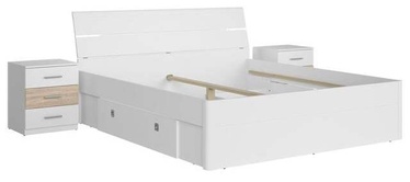 Комплект мебели для спальни Mars, комнатные, белый/дубовый