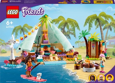 Конструктор LEGO® Friends Кэмпинг на пляже 41700, 380 шт.